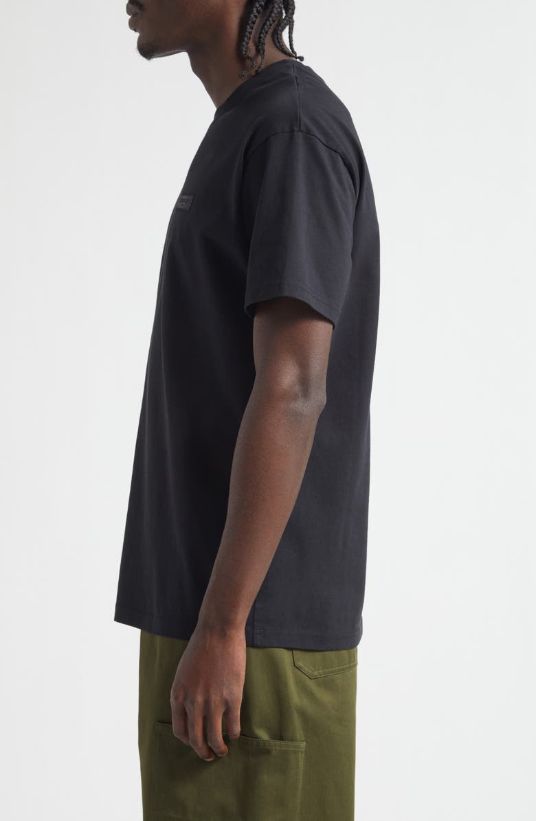 Givenchy Regular Fit Logo Patch T-Shirt, Alternate, color, Black