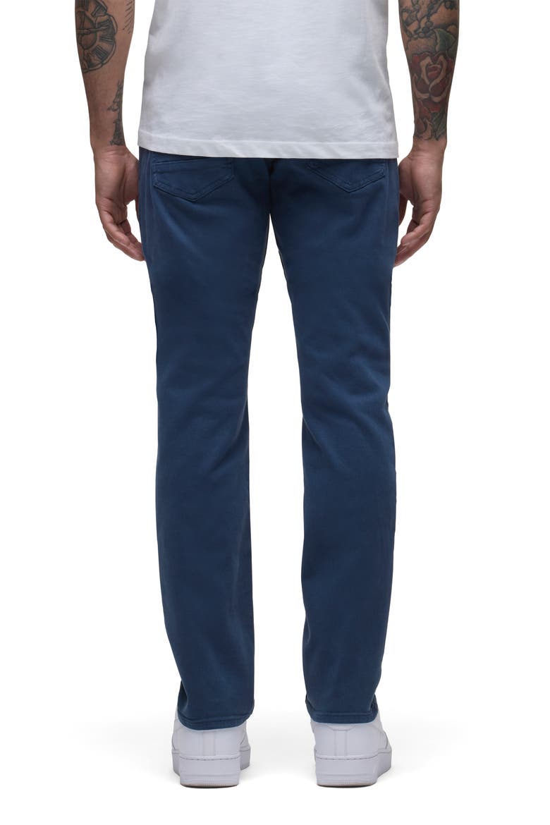 Blake Slim Straight Stretch Twill 5-Pocket Pants, Alternate, color, NAVY BLUE