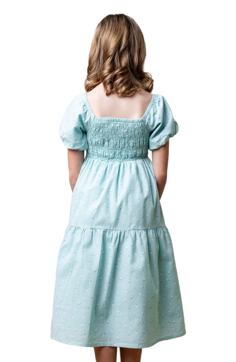 Hope 
Henry Girls
 Smocked Bubble Sleeve Dress, Toddler, Alternate, color, Tea Room Floral