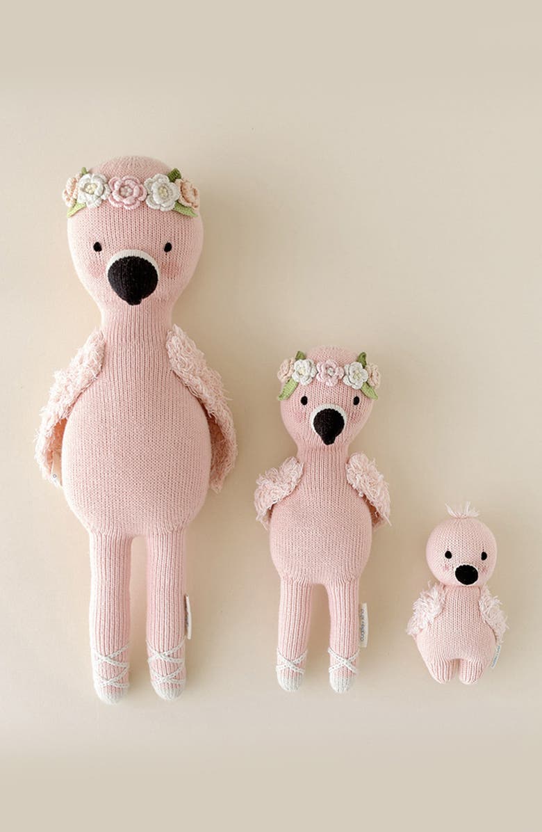 cuddle+kind Baby Flamingo Stuffed Animal, Alternate, color, Pink