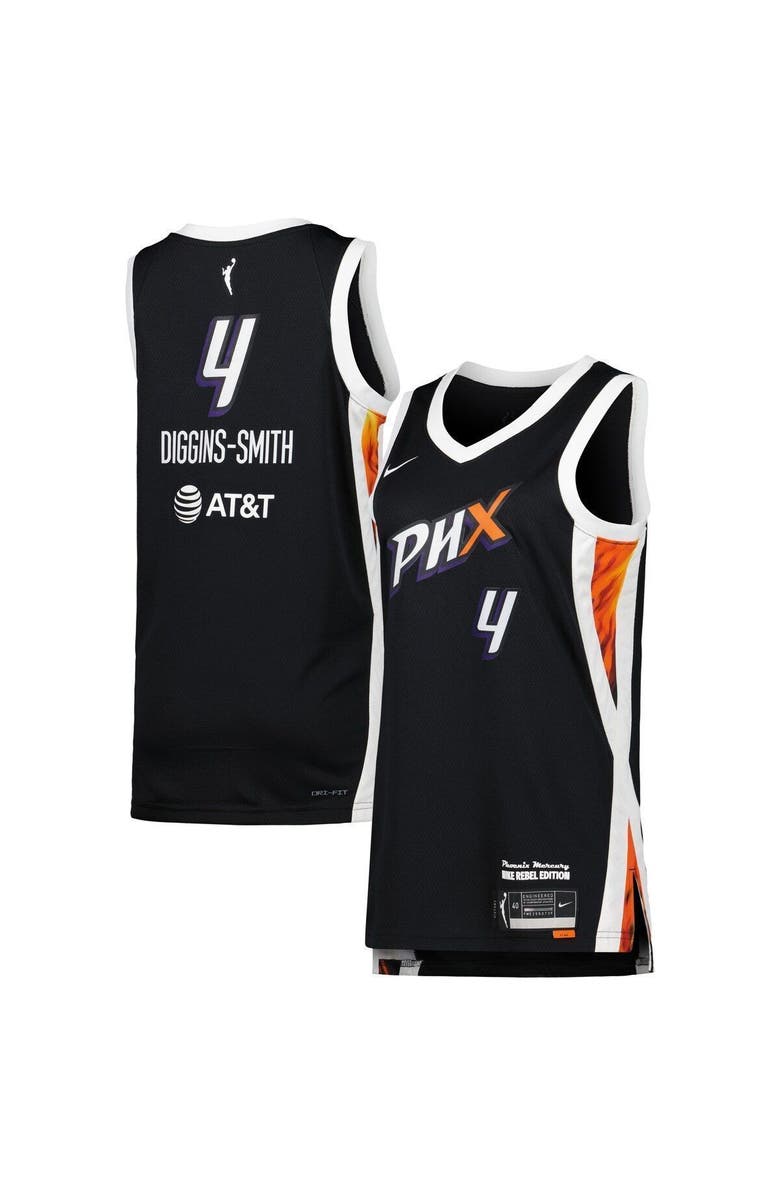 Nike Women's Nike Skylar Diggins-Smith Black Phoenix Mercury 2021 Rebel Edition Victory Player Jersey, Alternate, color, 