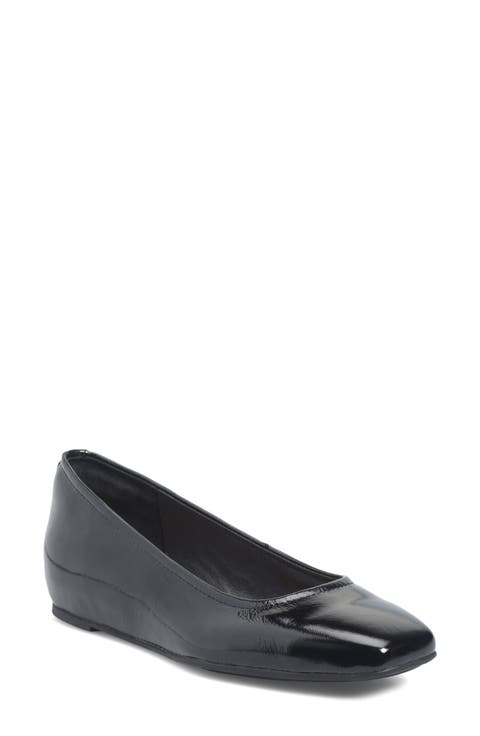 Poppy Square Toe Flat (Women)