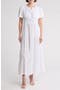 Rio Lyocell Short Sleeve Tiered Maxi Dress