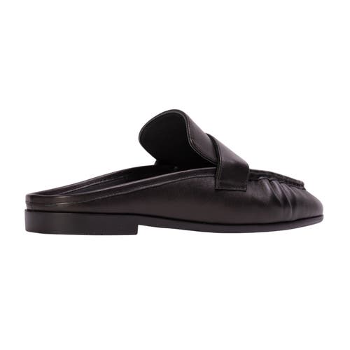 Black Suede Studio Gabby Loafer In Black