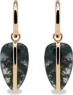 BY PARIAH Pebble Drop Hoop Earrings