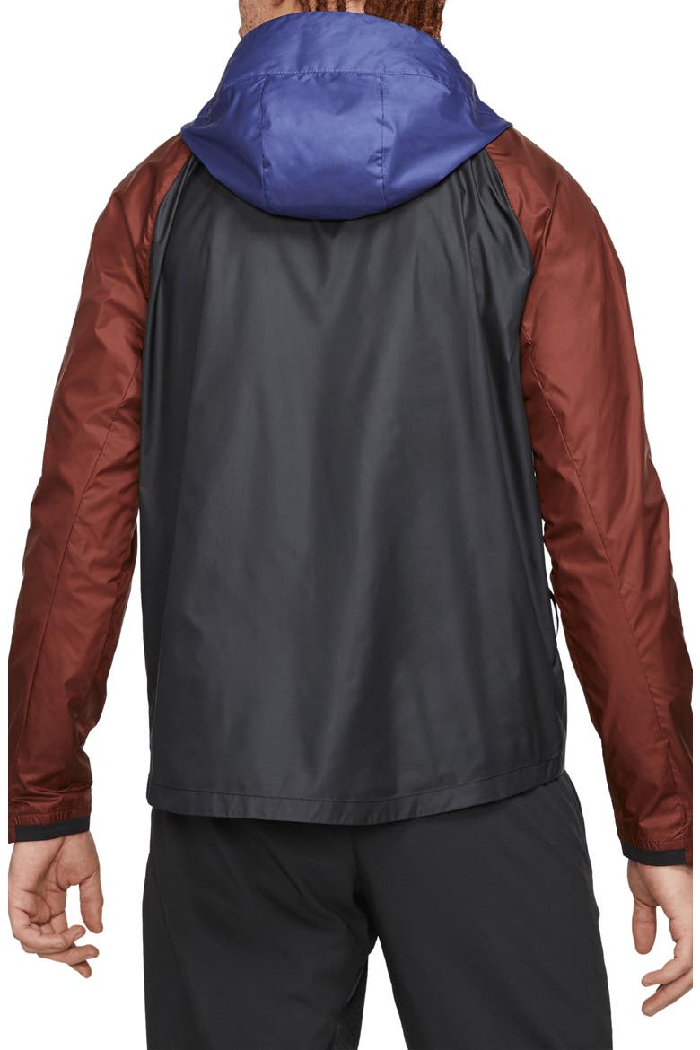 Windrunner Packable Jacket, Alternate, color, PURPLE/BLACK/BRONZE/GOLD