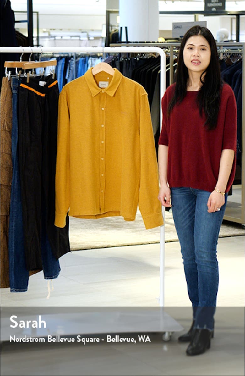 Slow Organic Cotton Button-Up Shirt, sales video thumbnail