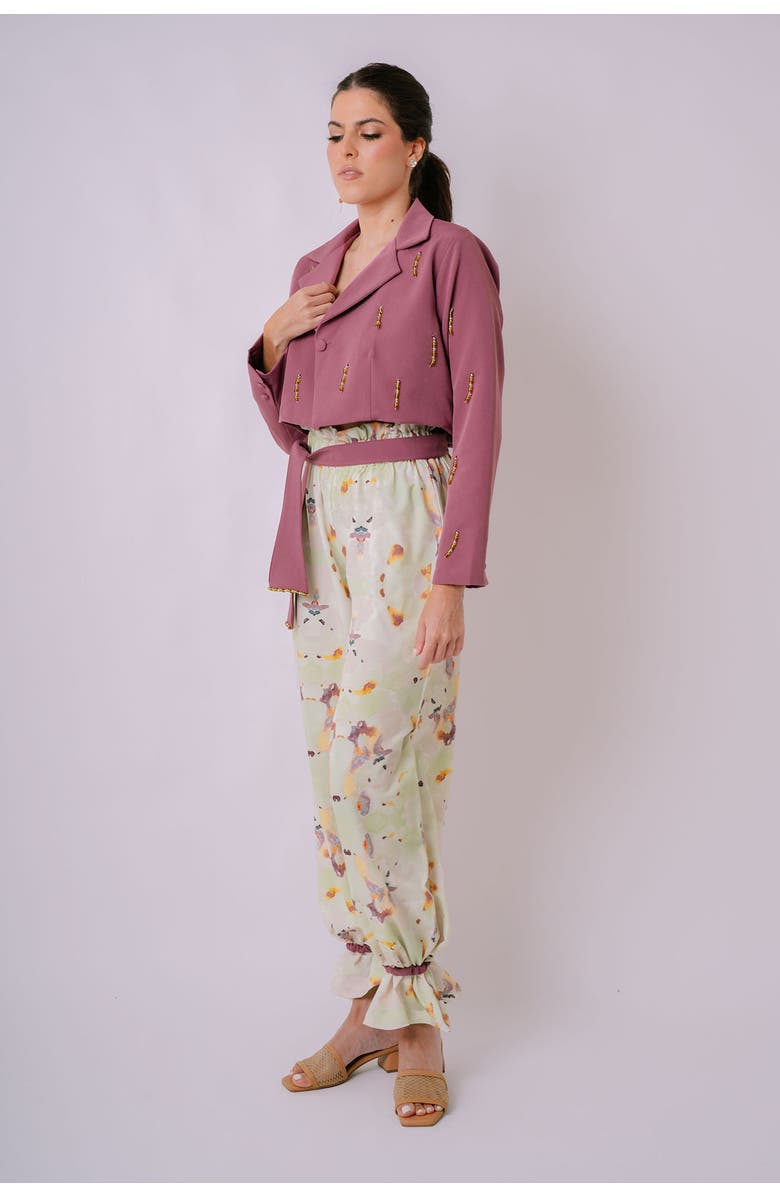 San Malo Lara Adjustable Pants, Alternate, color, Green