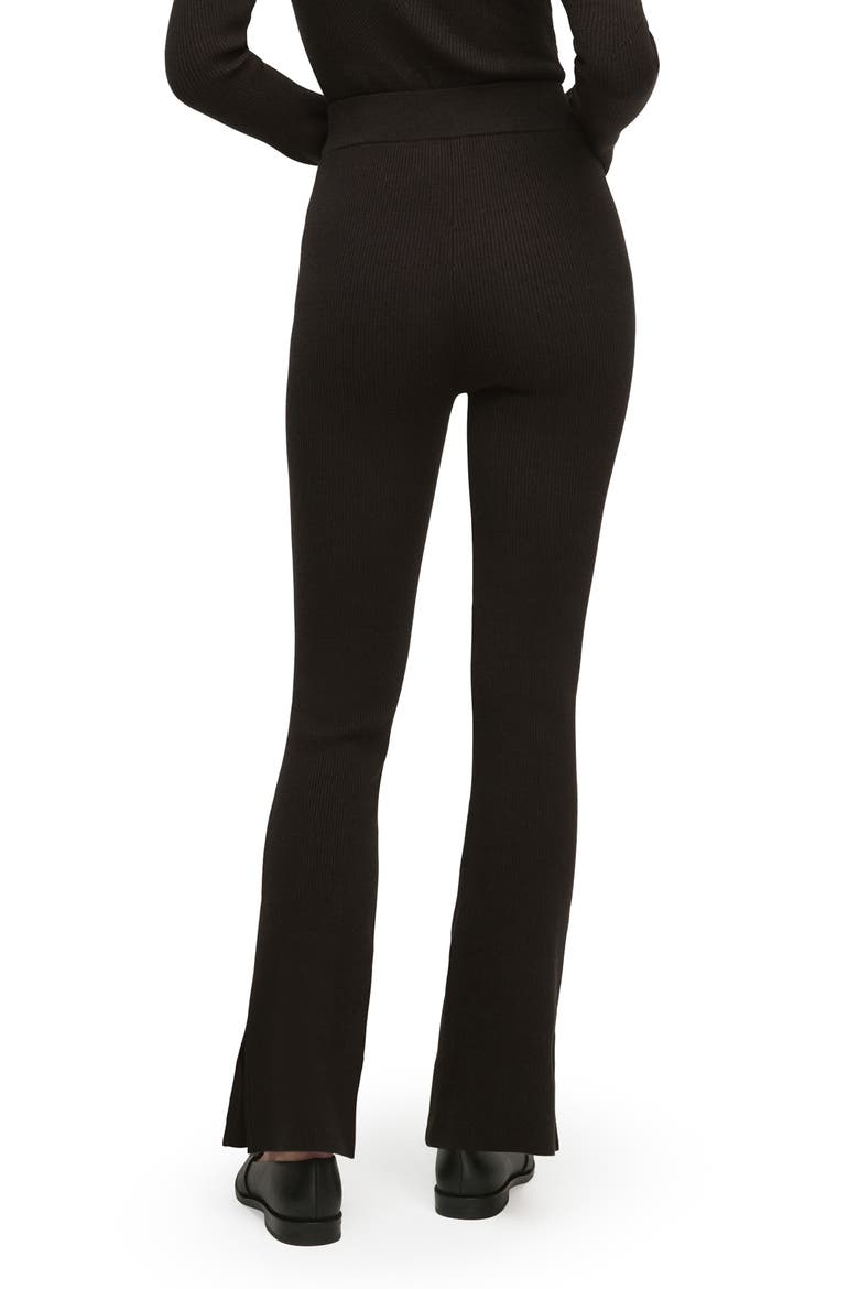 The Runway Kick Flare Pants, Alternate, color, CHARCOAL