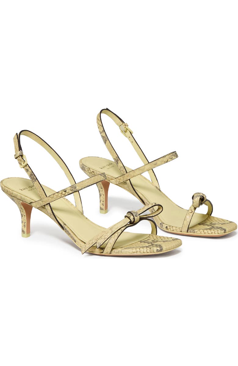 Kate Spade New York loop slingback sandal, Alternate, color, Pale Citron