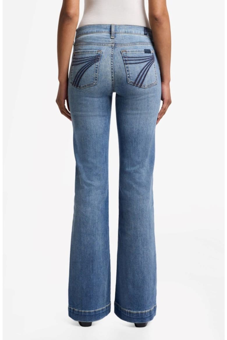 7 For All Mankind® 'Dojo' Wide Leg Jeans, Alternate, color, DISAUTLGHT