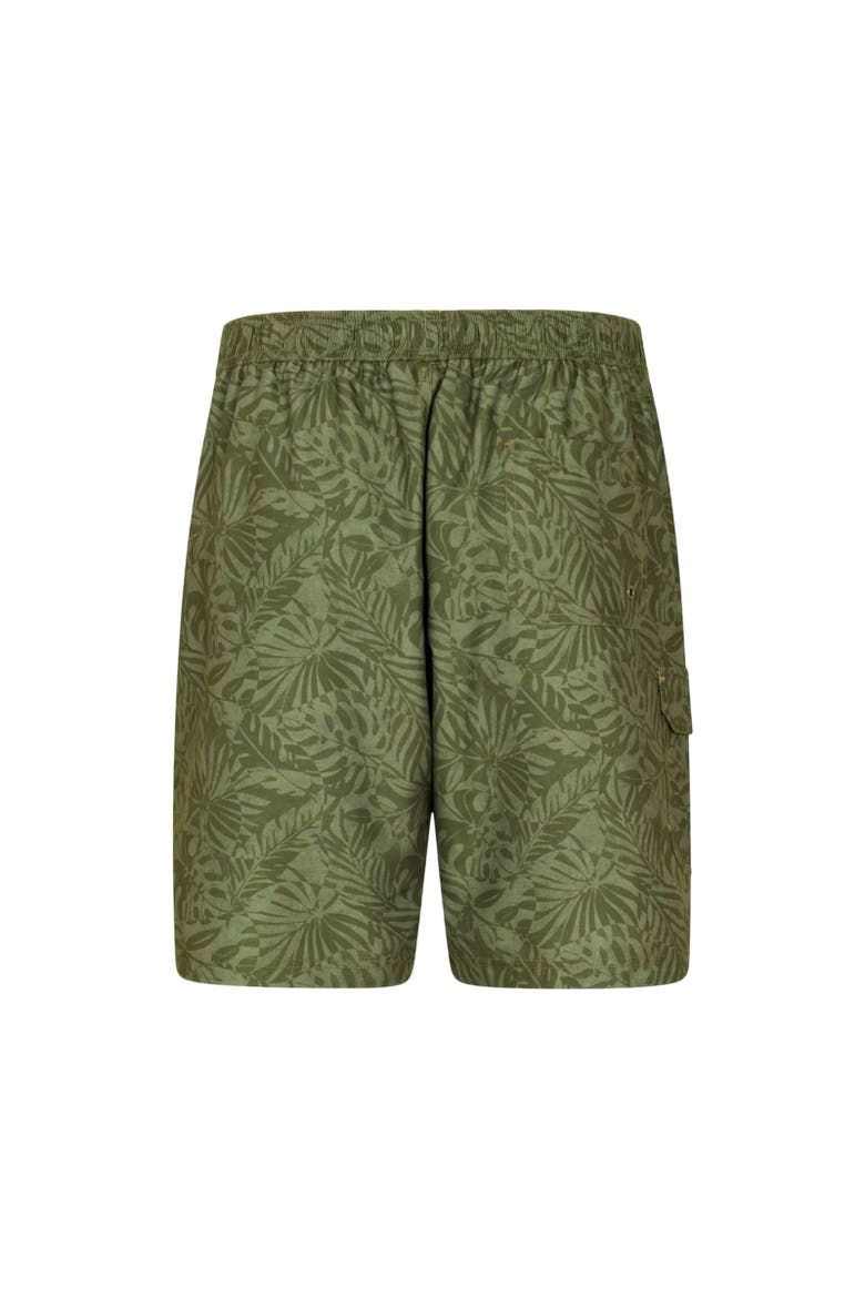 Ocean Tropical Board Shorts, Alternate, color, Dark Khaki