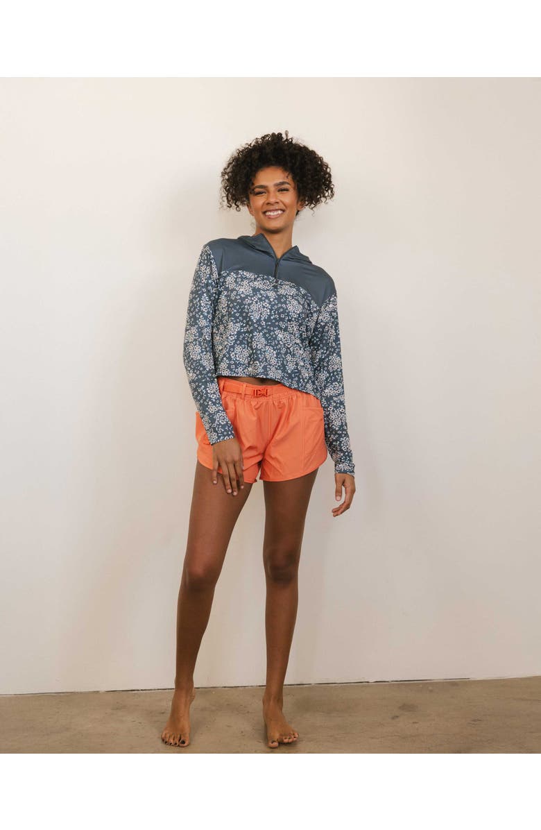 Nani Swimwear Quarter Zip Sunshade, Alternate, color, Wild Flower