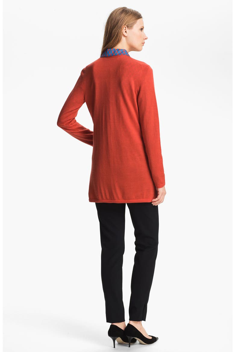 'Sofie' Cashmere Cardigan (Nordstrom Exclusive), Alternate, color, RED AURORA
