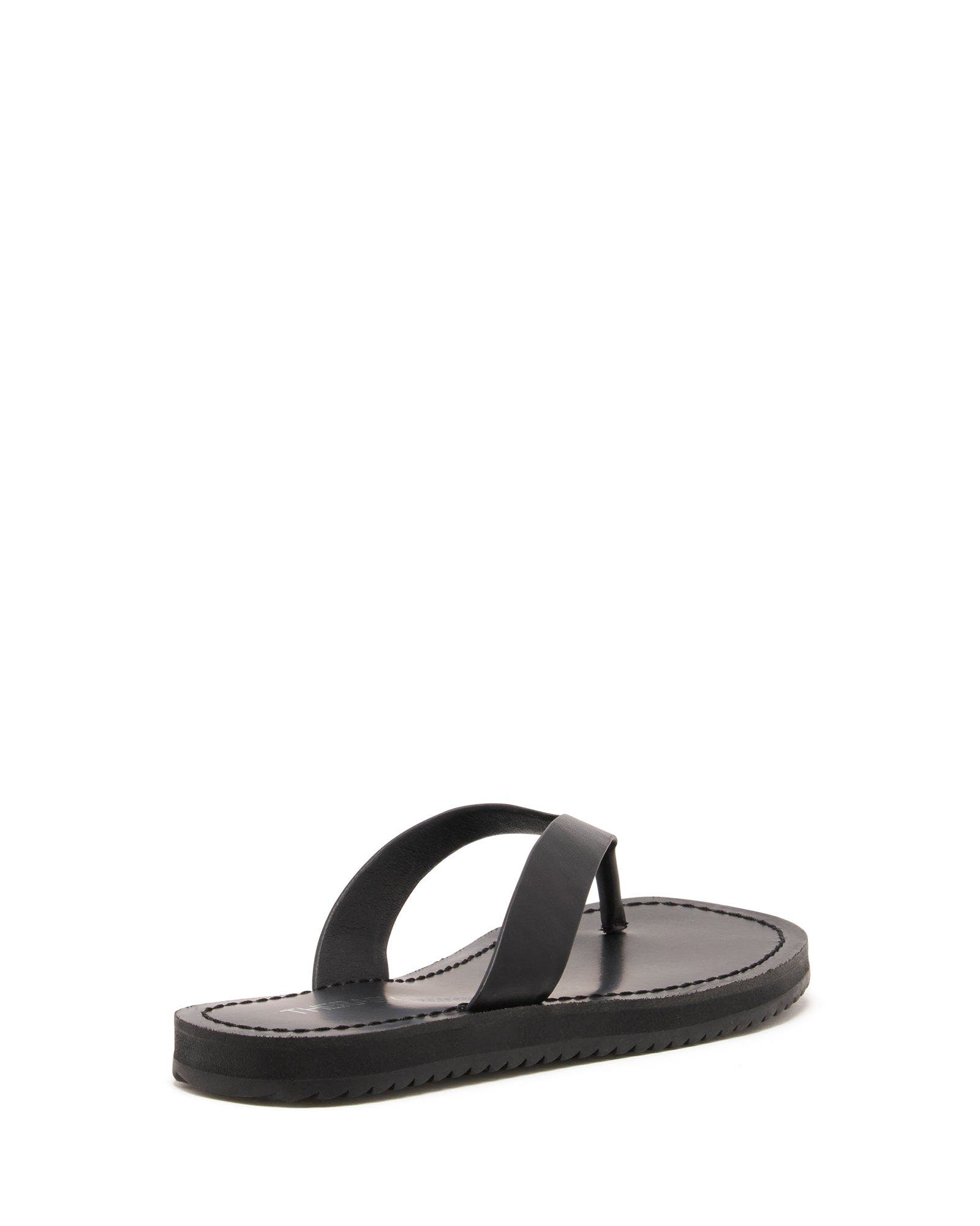 Undone Open Round Toe Sandal, Alternate, color, Black Textured Pu
