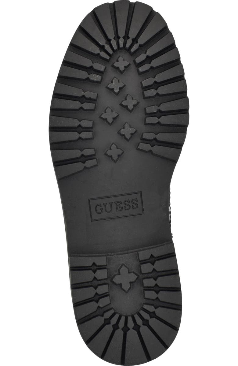 GUESS Jellard Quilted Combat Boot, Alternate, color,