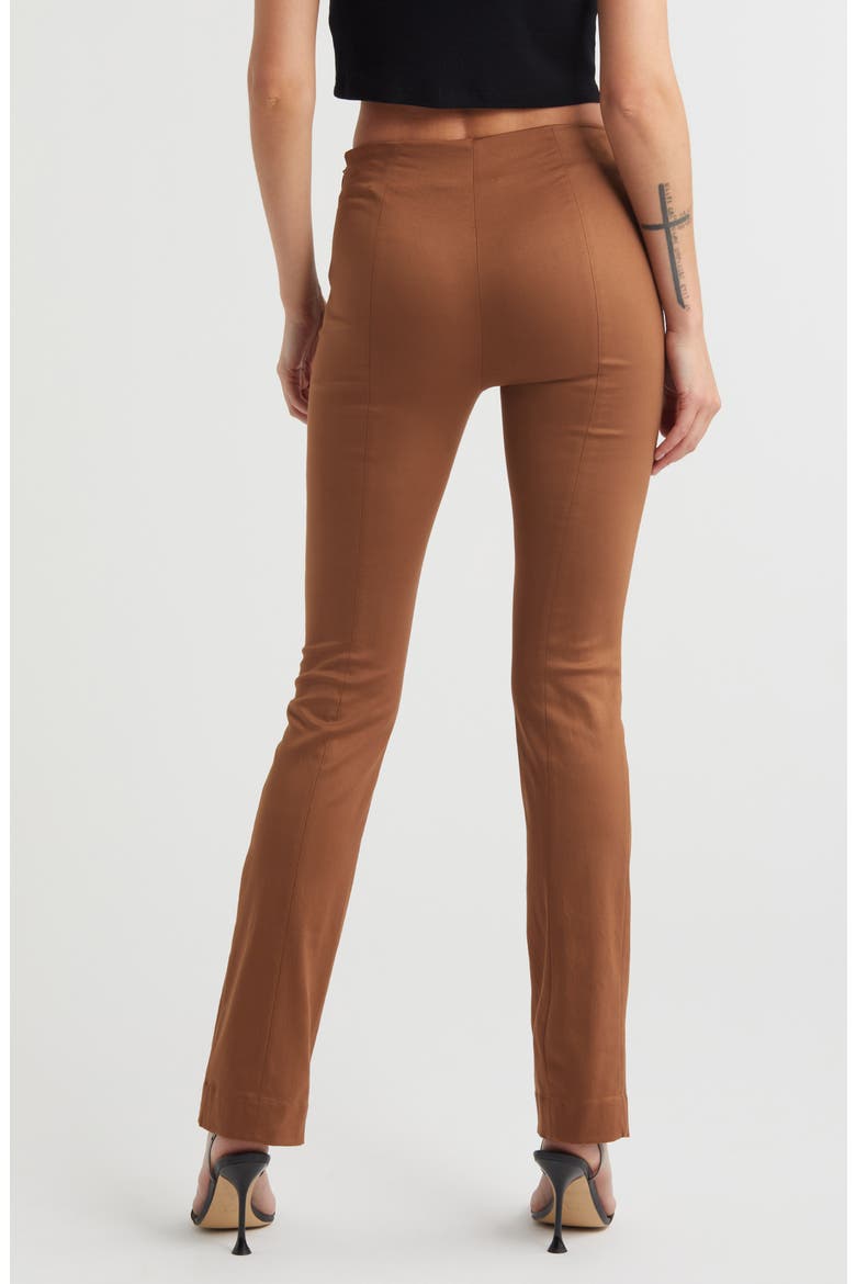 Flare Pants, Alternate, color, BROWN