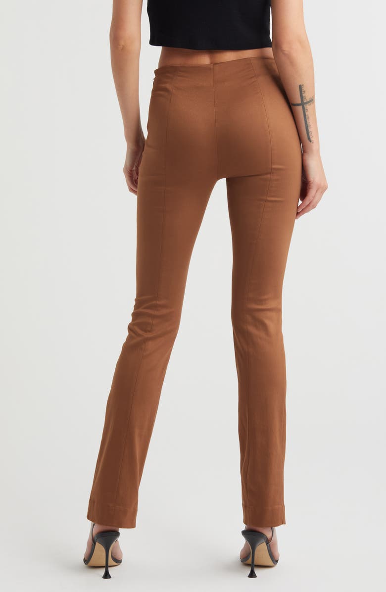 Mistress Rocks Flare Pants, Alternate, color, Brown
