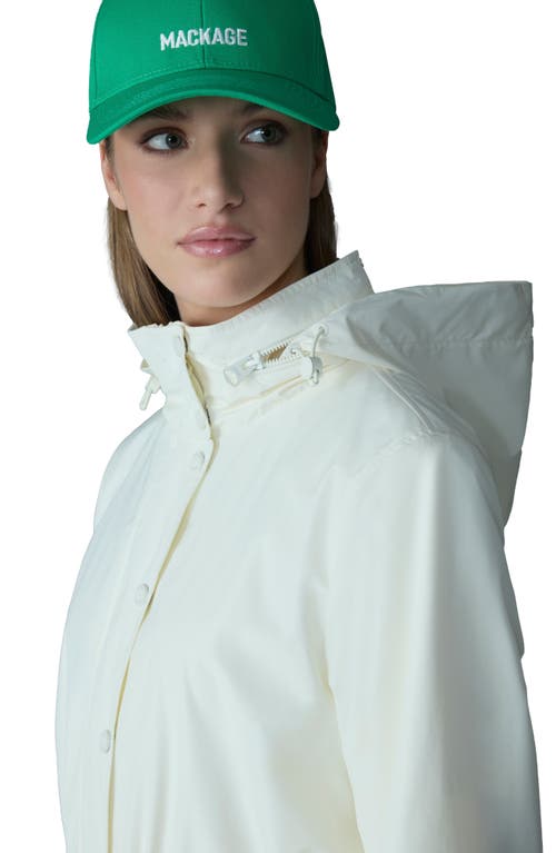Mackage Keryn Hooded Rain Jacket In Multi