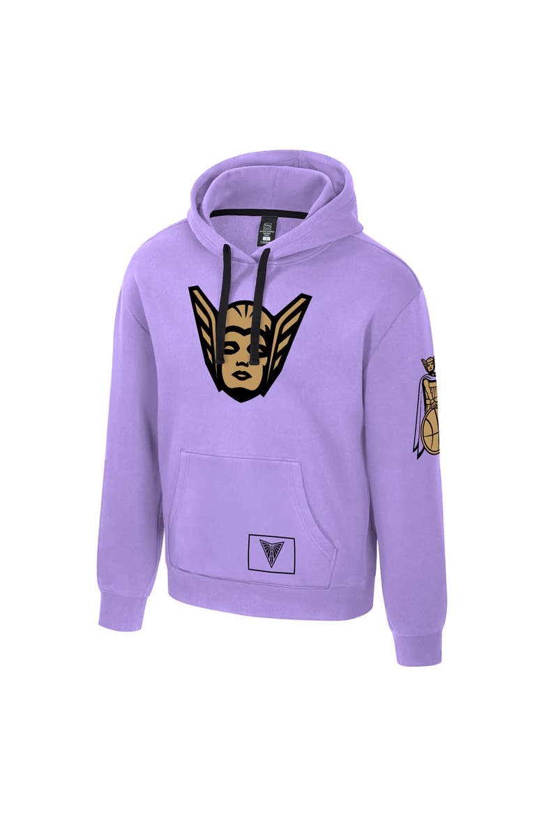Unisex Stadium Essentials  Violet Golden State Valkyries City Star Hoodie, Alternate, color, Violet