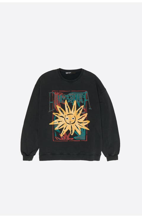 Toweling Sun Logo Sweatshirt
