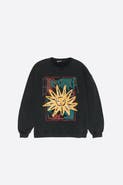 Bimba y Lola Toweling Sun Logo Sweatshirt
