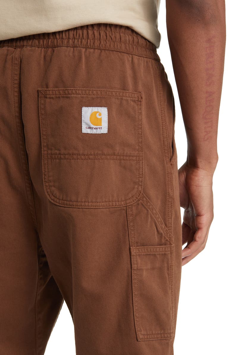Carhartt Work In Progress Flint Straight Leg Twill Pants, Alternate, color, Tamarind Garment Dyed