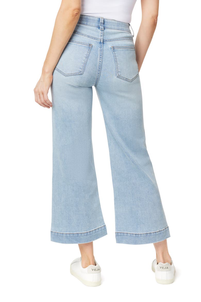 Summer in the City 27-Inch High Rise Crop Flare Leg Jeans, Alternate, color, POSITANO