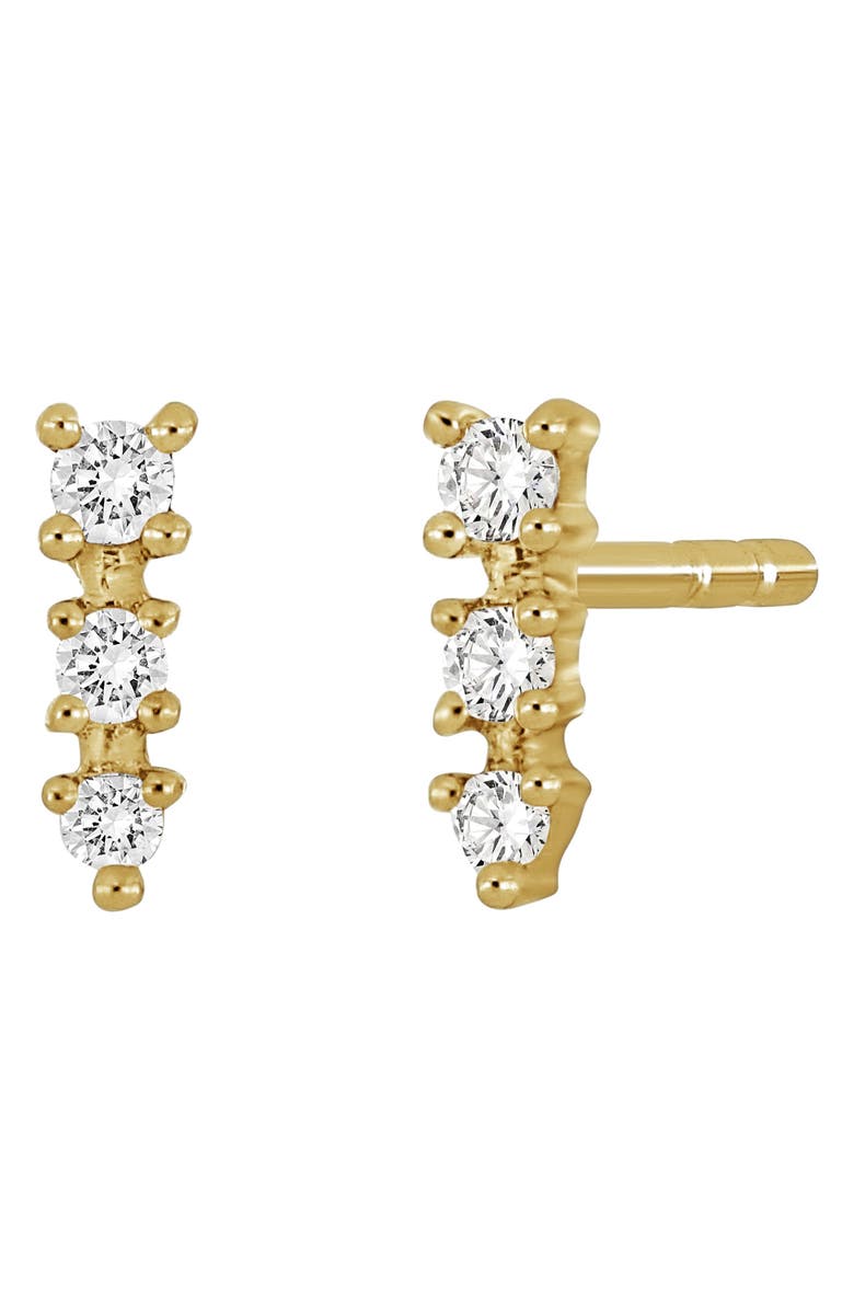 Bony Levy Icons Mini Diamond Stud Earrings, Main, color, 
