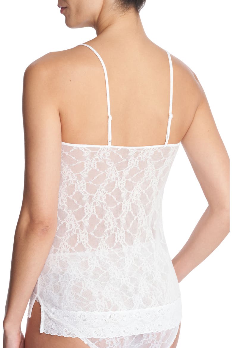 Bliss Allure Lace Camisole, Alternate, color, WHITE