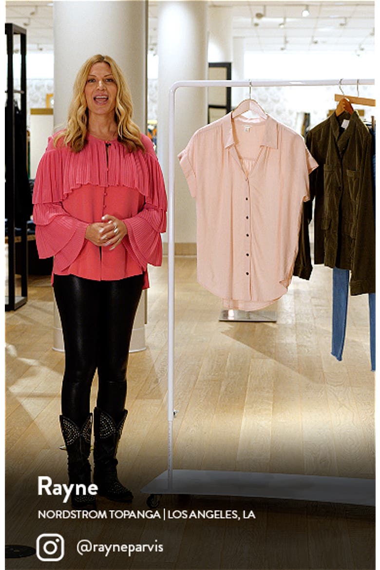 Linen Blend Camp Shirt video