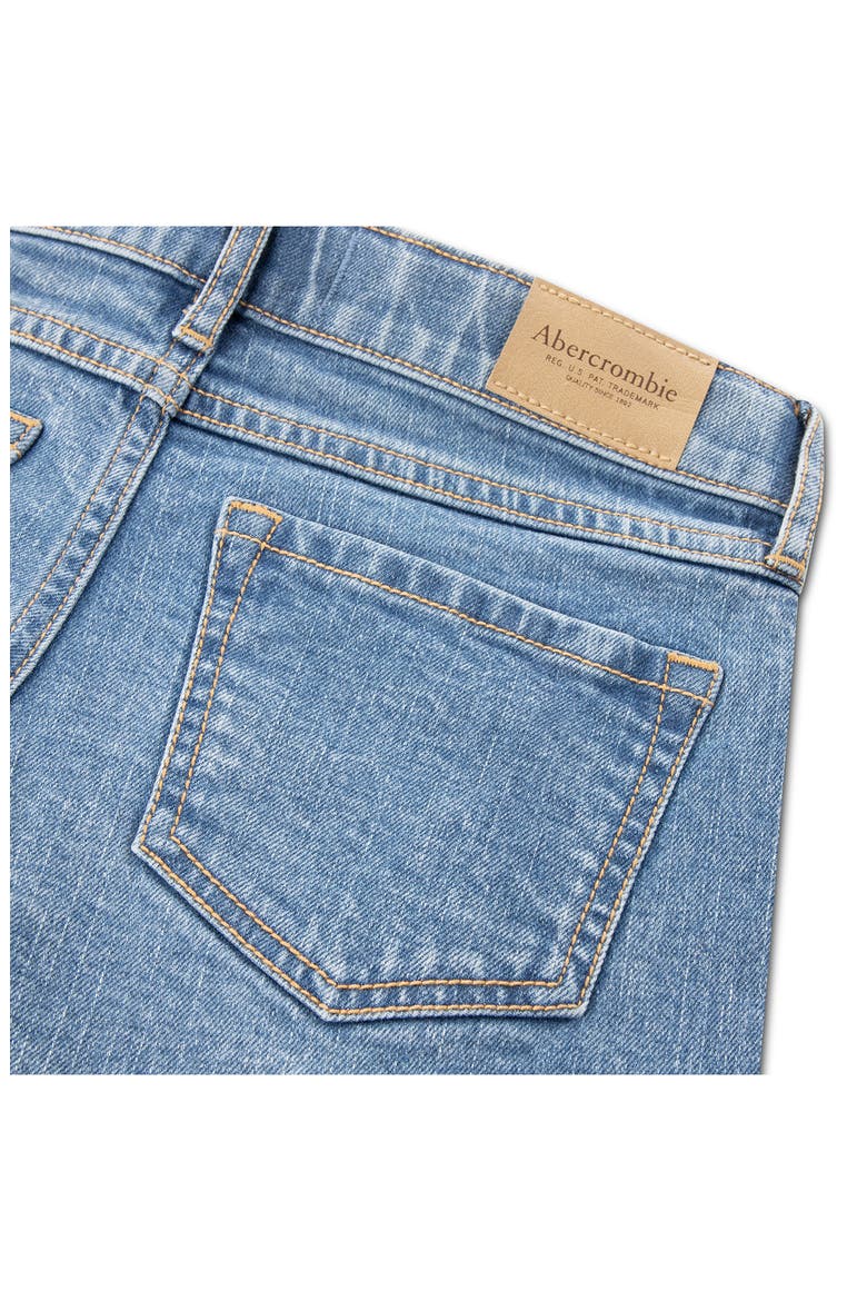 Kids' Whipstitch Detail Denim Cutoff Shorts, Alternate, color, SHORE STITCH