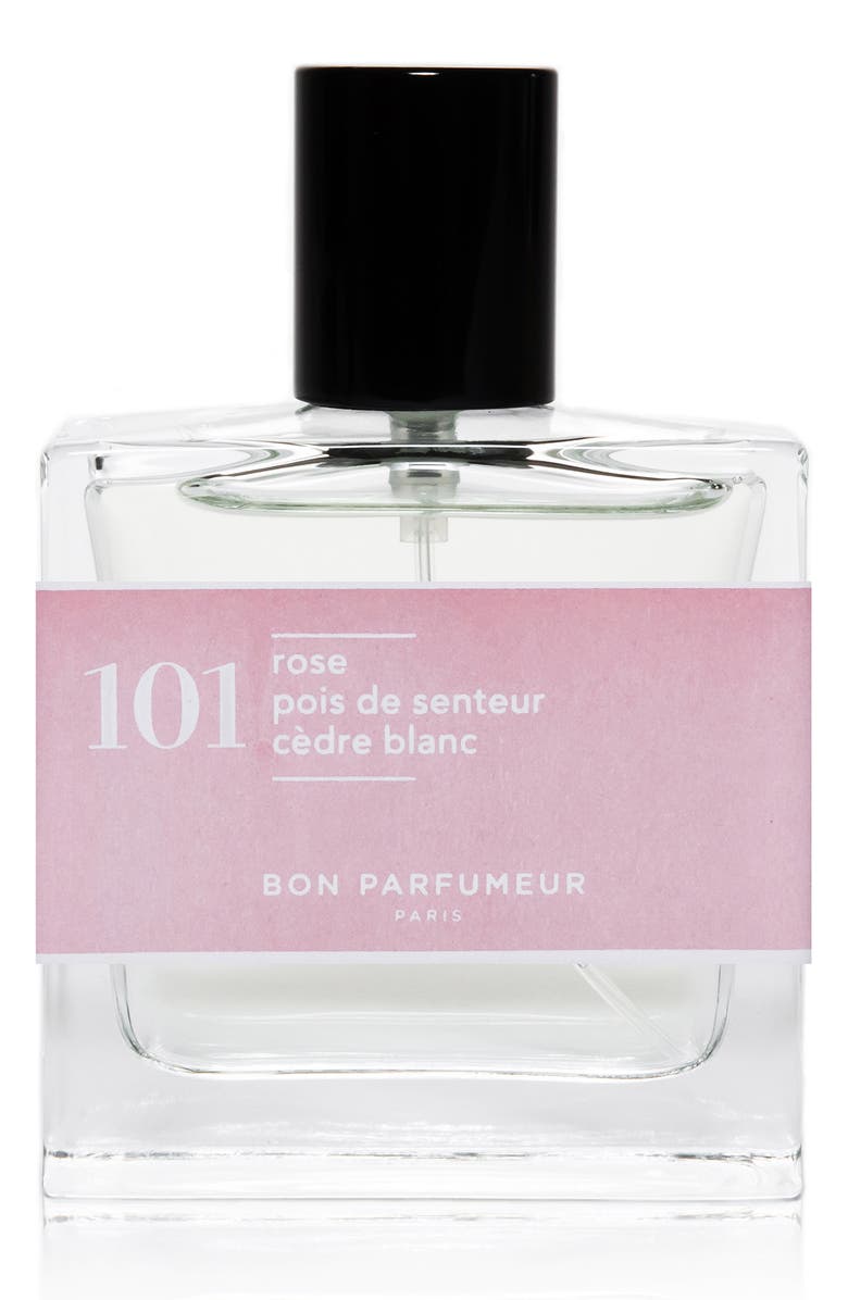 Bon Parfumeur 101 Rose, Sweet Pea & White Cedar Eau de Parfum, Alternate, color,