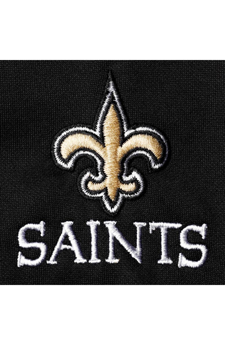 DUNBROOKE Men's Dunbrooke Black/Gray New Orleans Saints Apprentice Full-Zip Hoodie, Alternate, color, Black