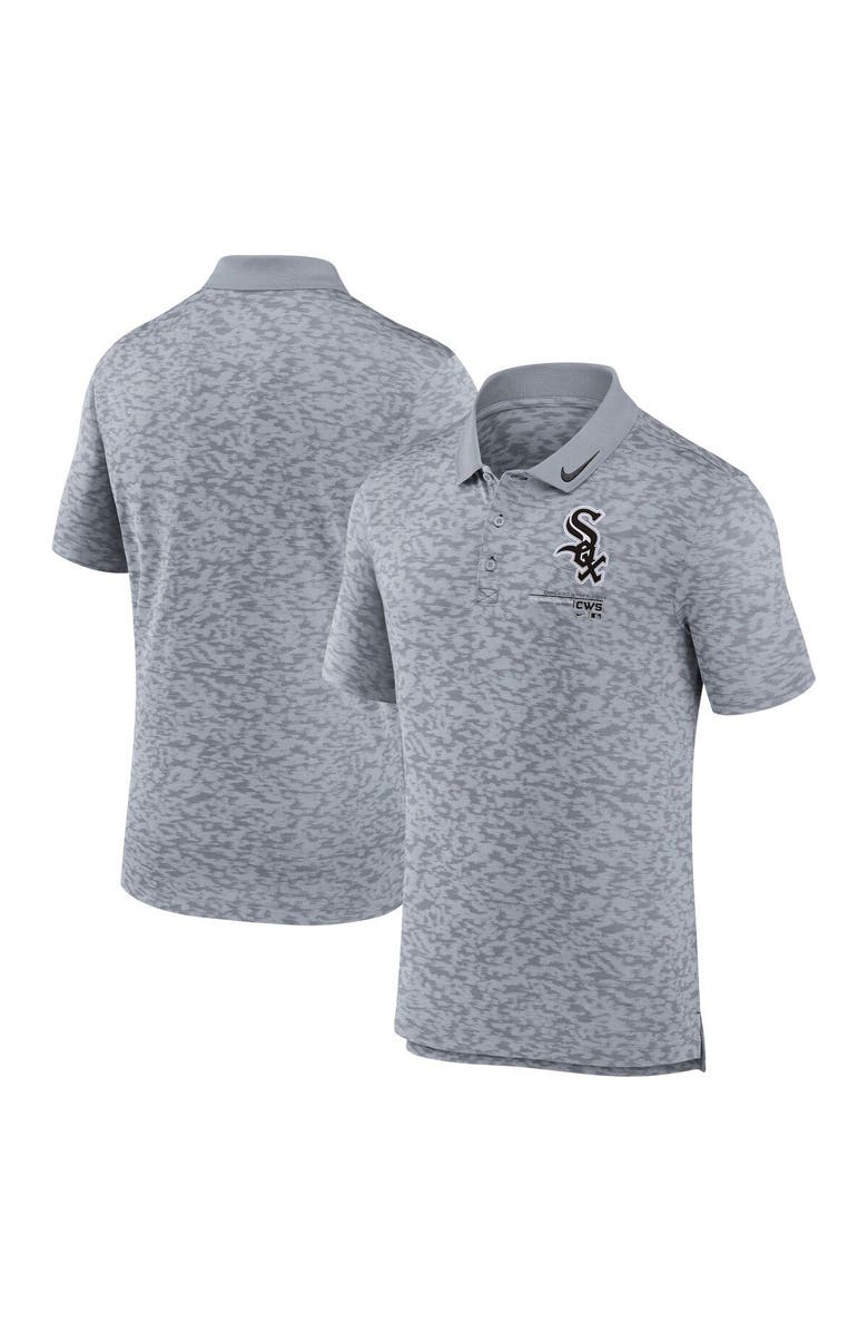 Nike Men's Nike Gray Chicago White Sox Next Level Performance Polo, Main, color, Gray