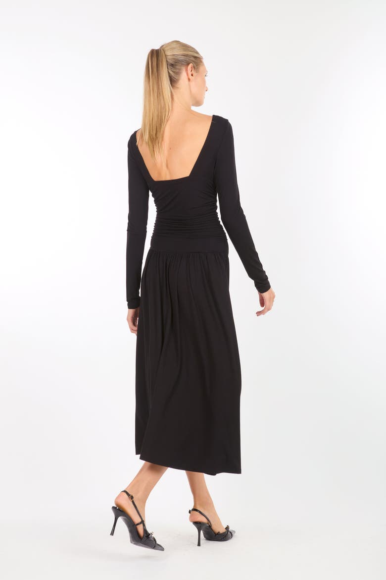 Florence Dress, Alternate, color, Black
