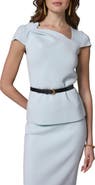 Donna Karan New York Sculpt Belted Top