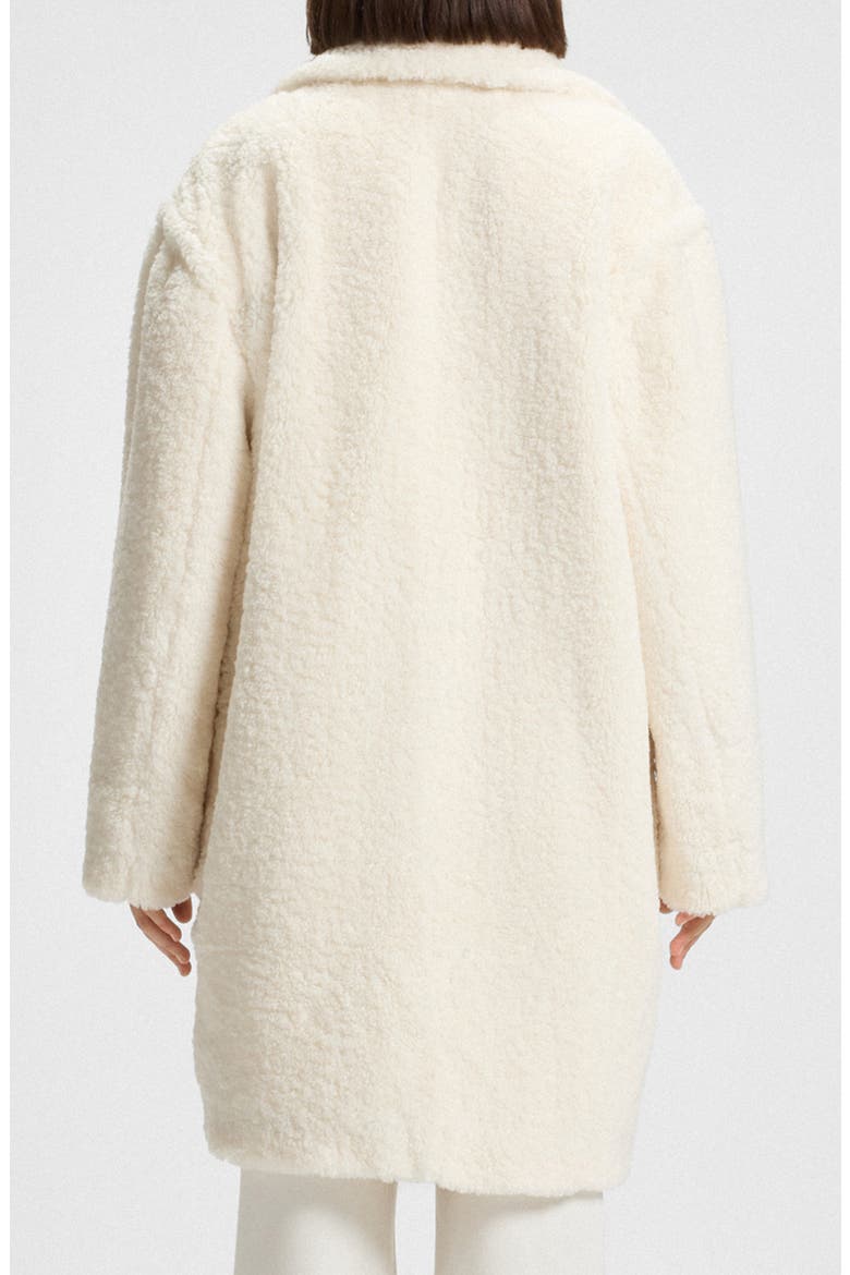 Catedy Faux Shearling Coat, Alternate, color, OPEN WHITE