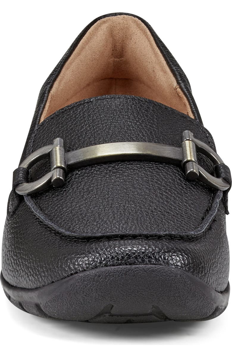 Easy Spirit Andra Bit Loafer, Alternate, color, Black/Black