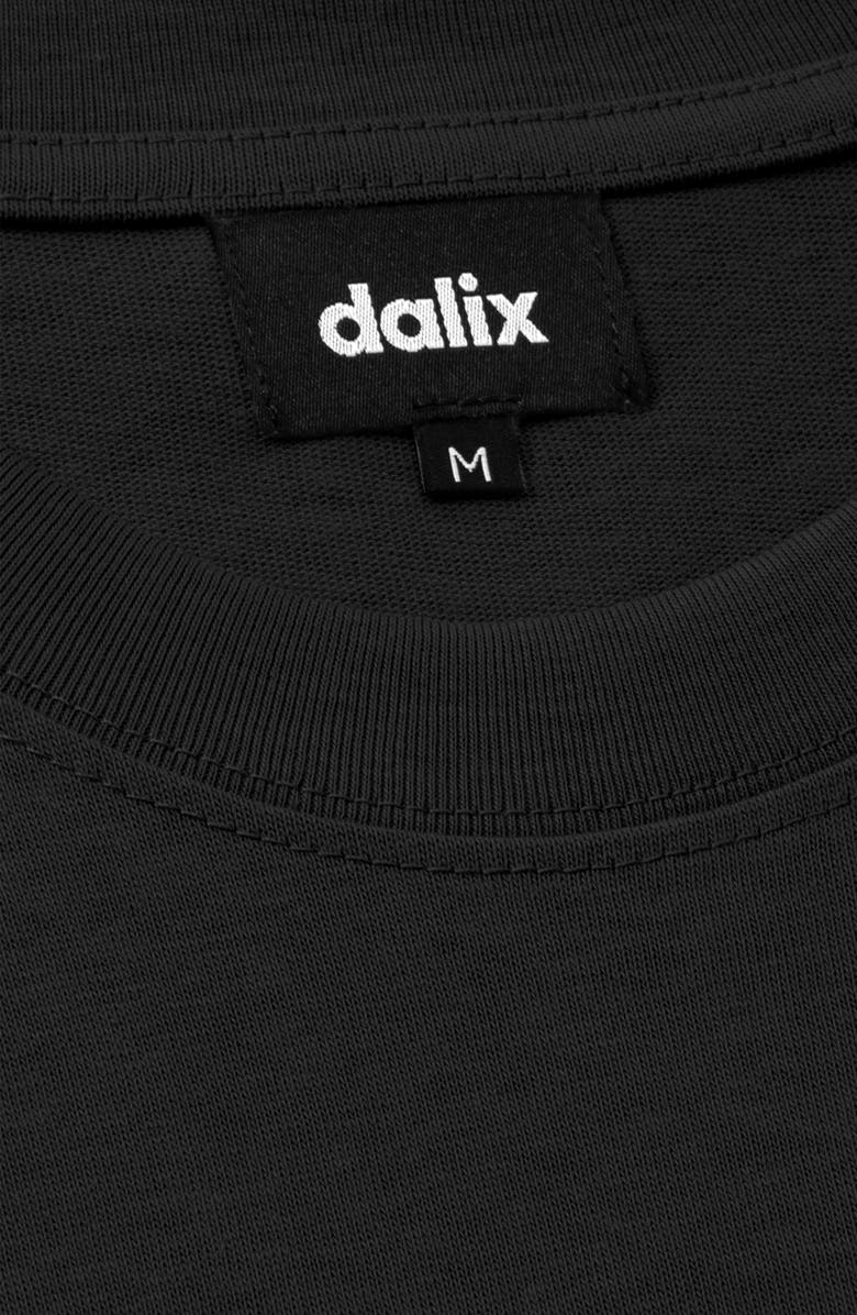Dalix Mens Alien Heavyweight Relaxed Tee, Alternate, color, Black