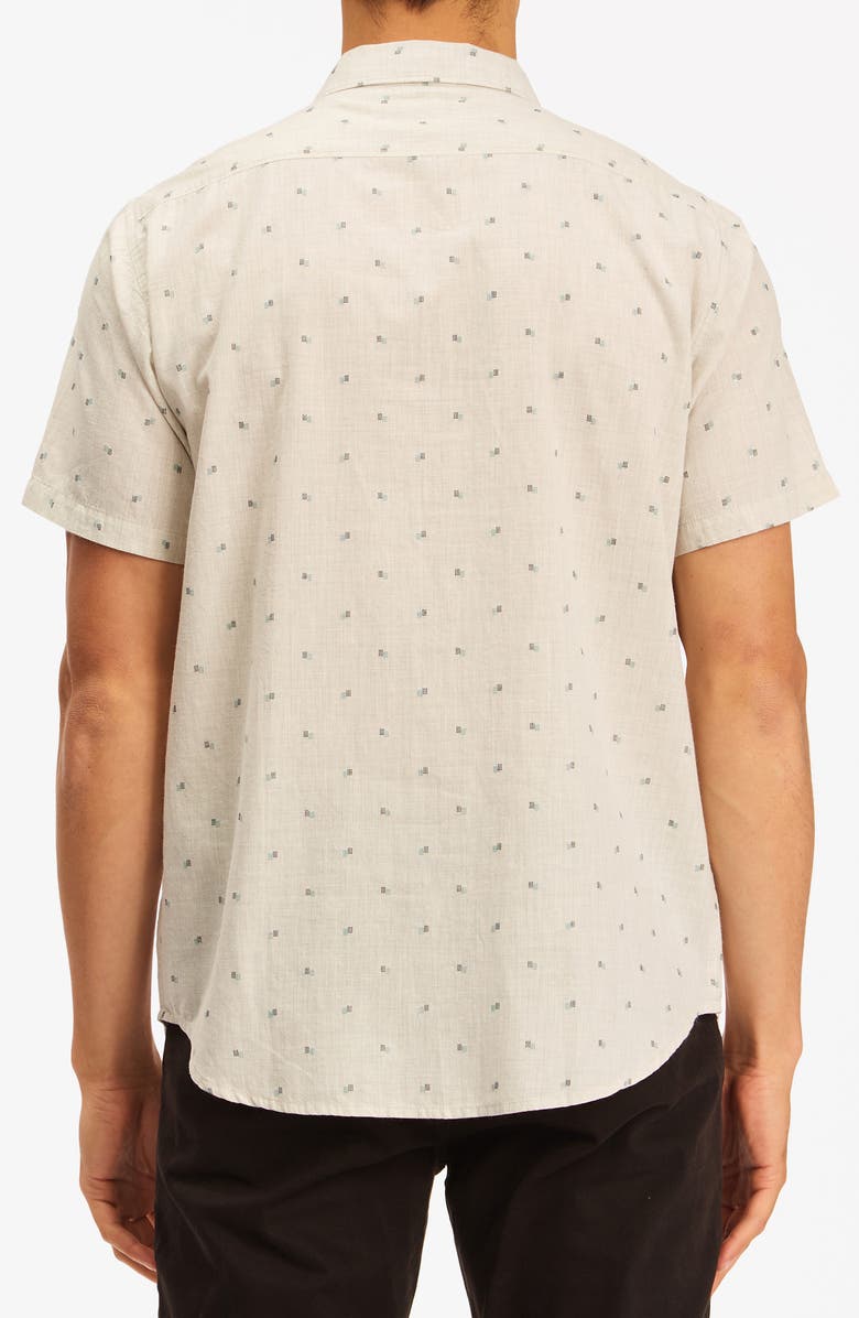 Billabong Men's All Day Slim Fit Short Sleeve Button-Down Shirt, Alternate, color, 