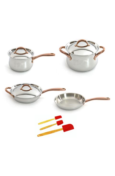 Ouro Gold 10-Piece Cookware Set