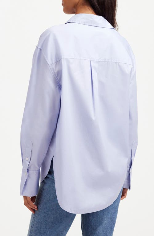 MADEWELL MADEWELL RELAXED POPLIN BUTTON-UP SHIRT 