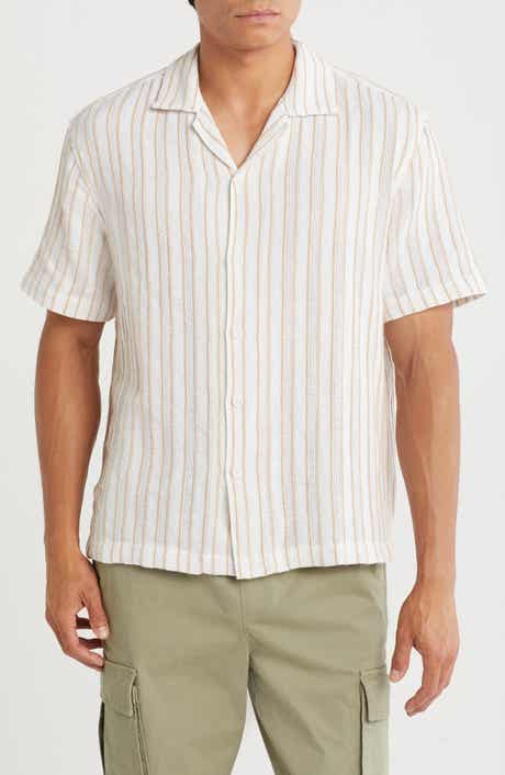 Cactus Man Sand Textured Camp Shirt