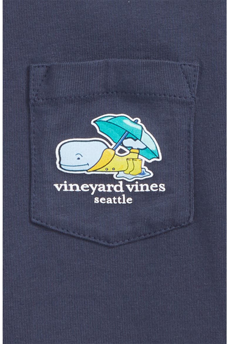 Seattle Whale Pocket T-Shirt, Alternate, color, BLUE BLAZER