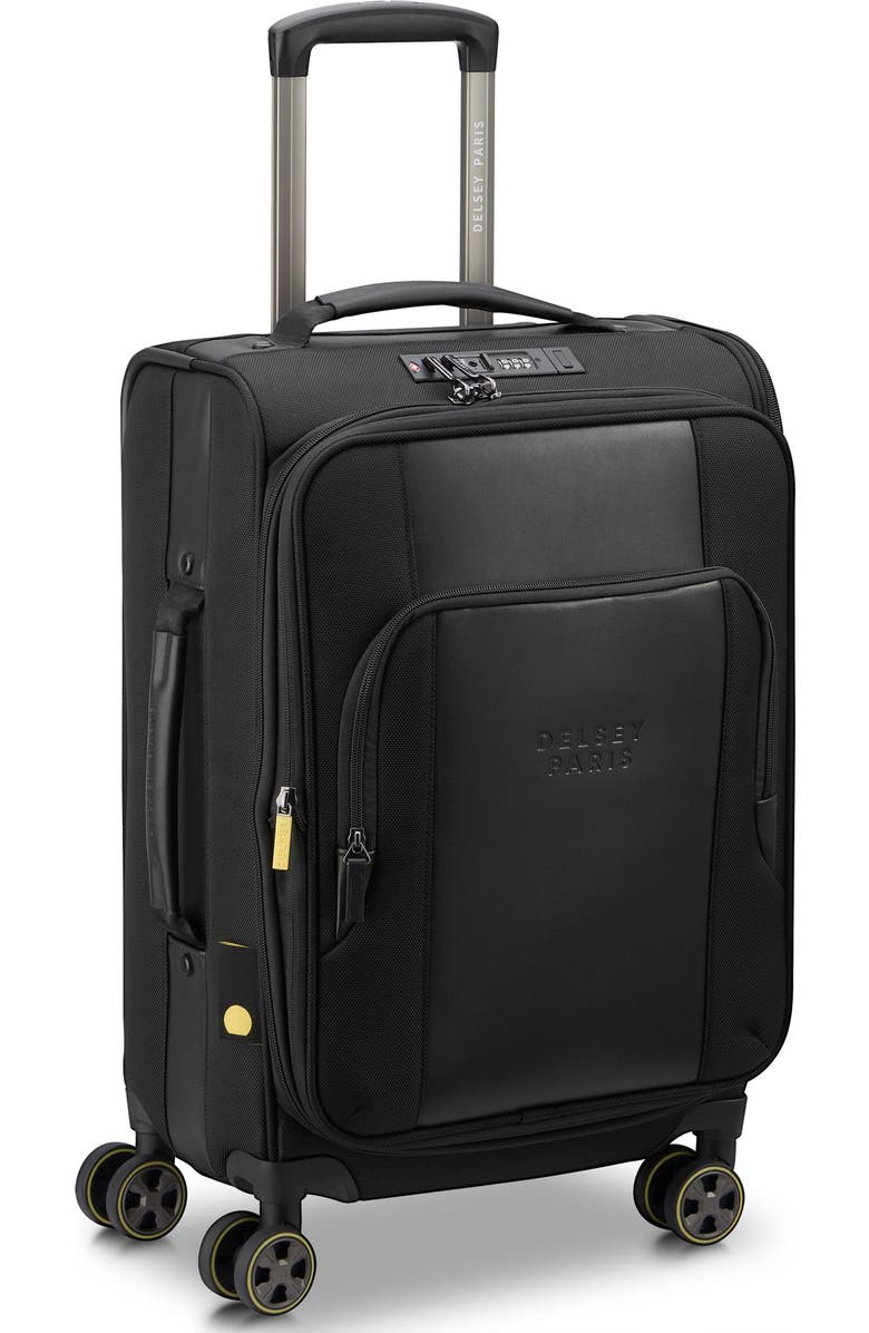 Delsey Paris Wagram 2 Piece Set - 20" Carry-On Spinner & 26" Checked Spinner, Alternate, color, Black