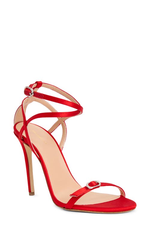 Bruno Magli Bruna Ankle Strap Sandal In Red