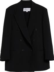 Michael Kors Collection Shawn Double Breasted Virgin Wool Blazer