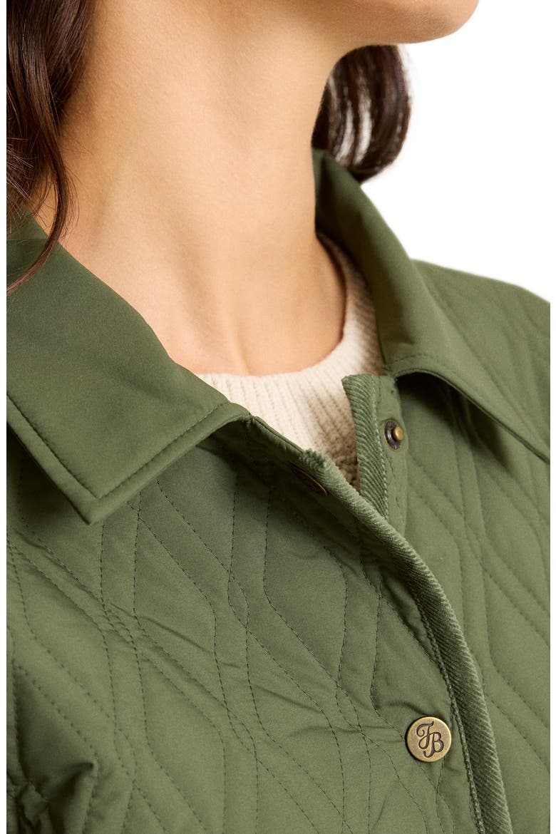 Quilted Jacket, Alternate, color, PALM MOSS
