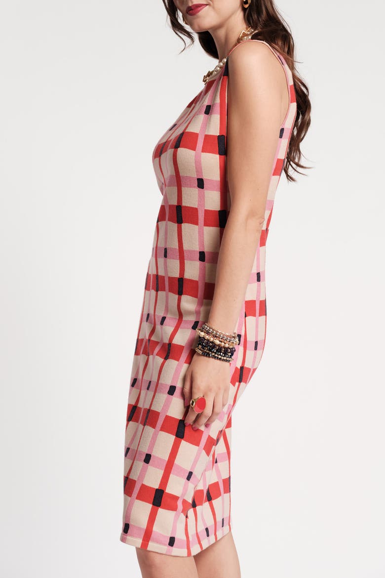 Swan Shift Dress Lollipop, Alternate, color, Pink/Red/Multi